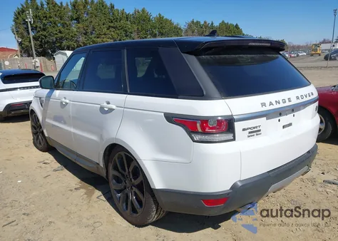 2015 Land Rover Range Rover Sport 5.0L V8 Supercharged z USA, uszkodzony, nr VIN SALWR2TF1FA626194